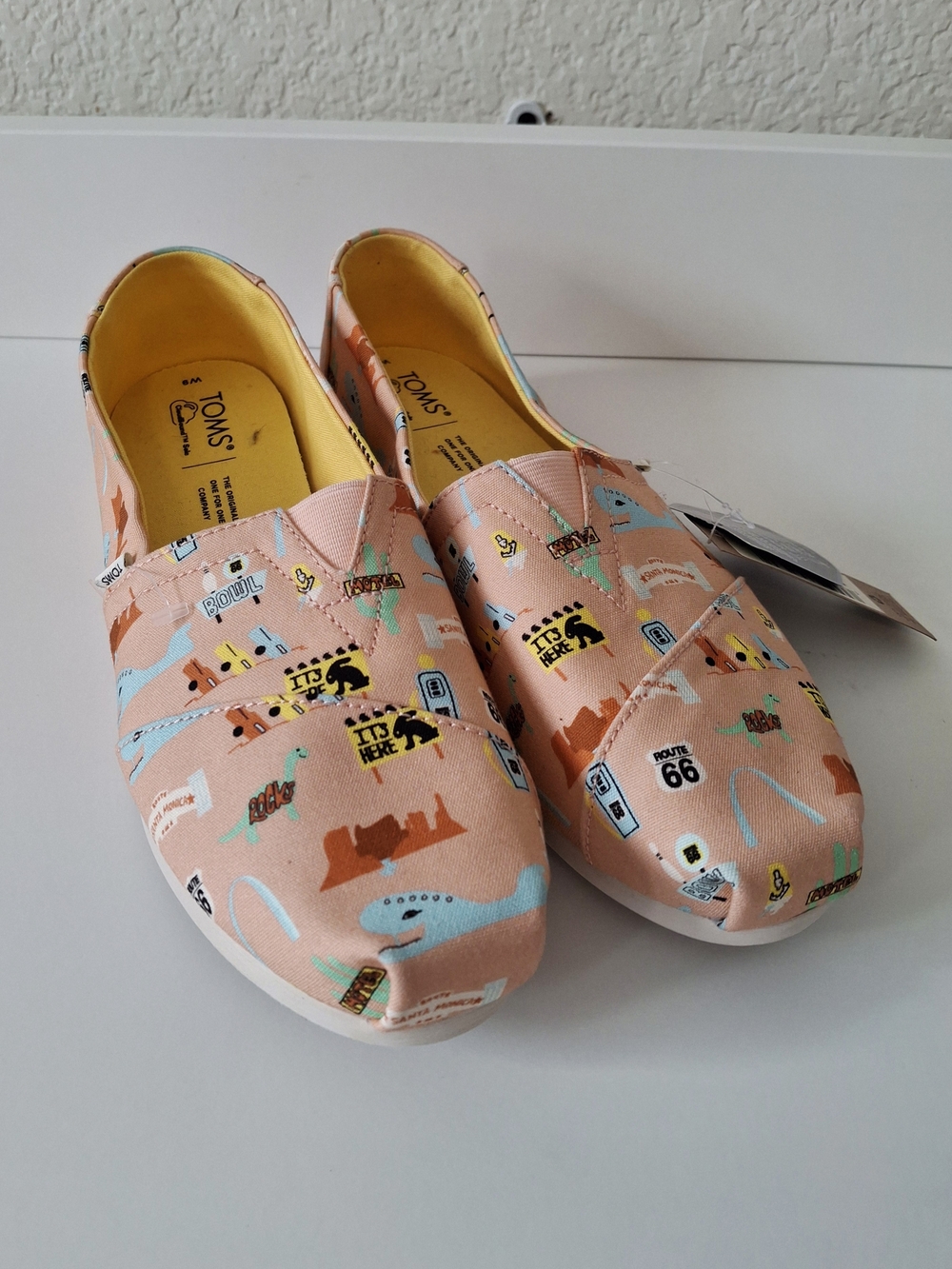 TOMS Route 66 Slip-On Alpargata Shoes Womens Size 9 - Picture 2 of 6